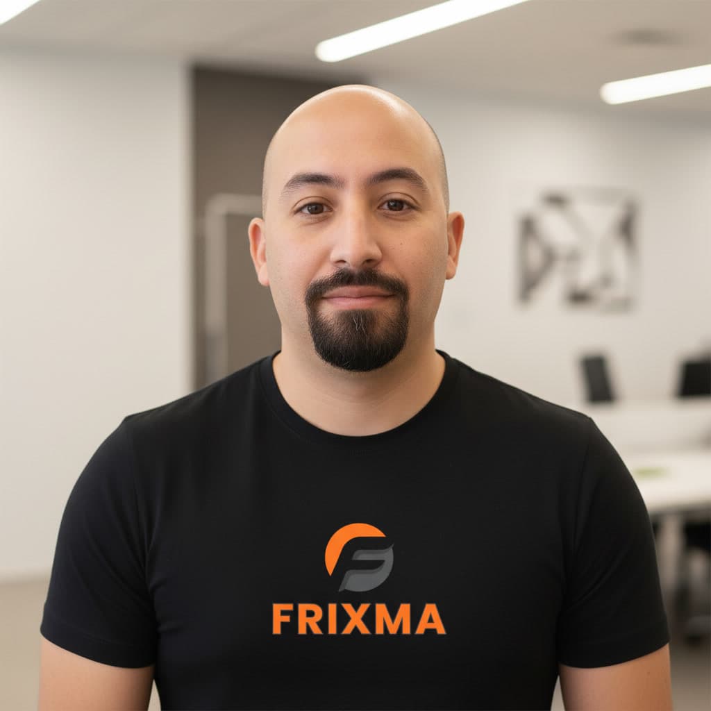 Anass Makkaoui, Founder and CEO of FRIXMA