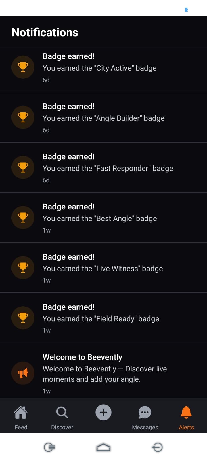 Notifications & badges